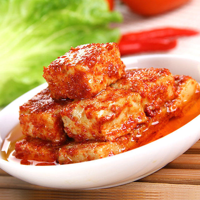 友泉 暴下饭 香辣茶油豆腐乳 300g*2瓶/件 图1