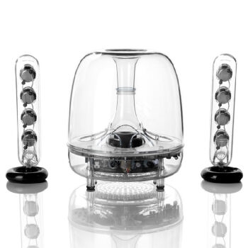 京东PLUS会员： Harman Kardon 哈曼卡顿 SoundSticks III 水晶3代 多媒体音箱 图3