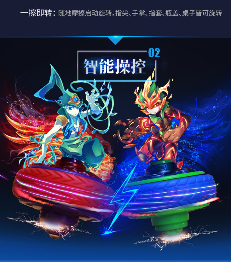 儿童超控磁力陀螺 图2
