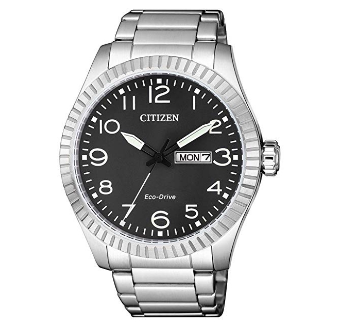 中亚Prime会员： CITIZEN 西铁城 BM8530-89EE 男款光动能腕表 图1