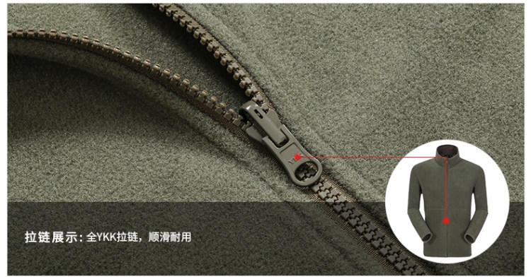 神价0.8折 地球科学家 Polartec 100面料 男女抓绒衣 轻暖无静电 图10