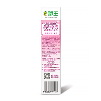 狮王（Lion）花语白樱花美白牙膏140g *6件+凑单品 图5