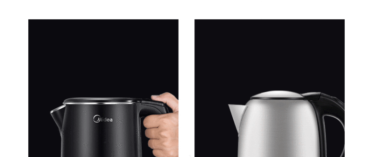 美的 304不锈钢电热水壶 1.5L 进口温控器 图3