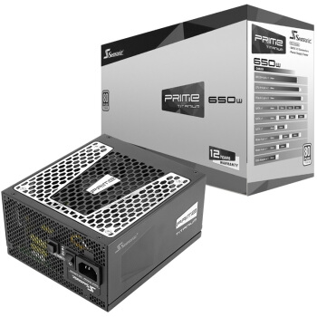 29日0点： SEASONIC 海韵 旗舰钛金 650W PRIME ULTRA 电源 图1