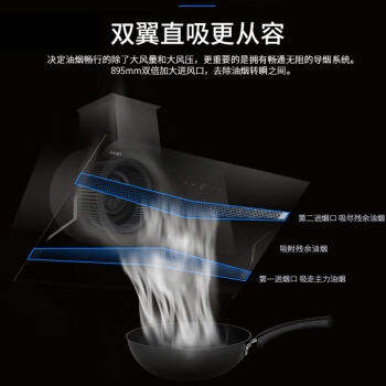 历史低价： sacon 帅康 CXW-200-JE5737 黑武士 侧吸式吸油烟机 图4