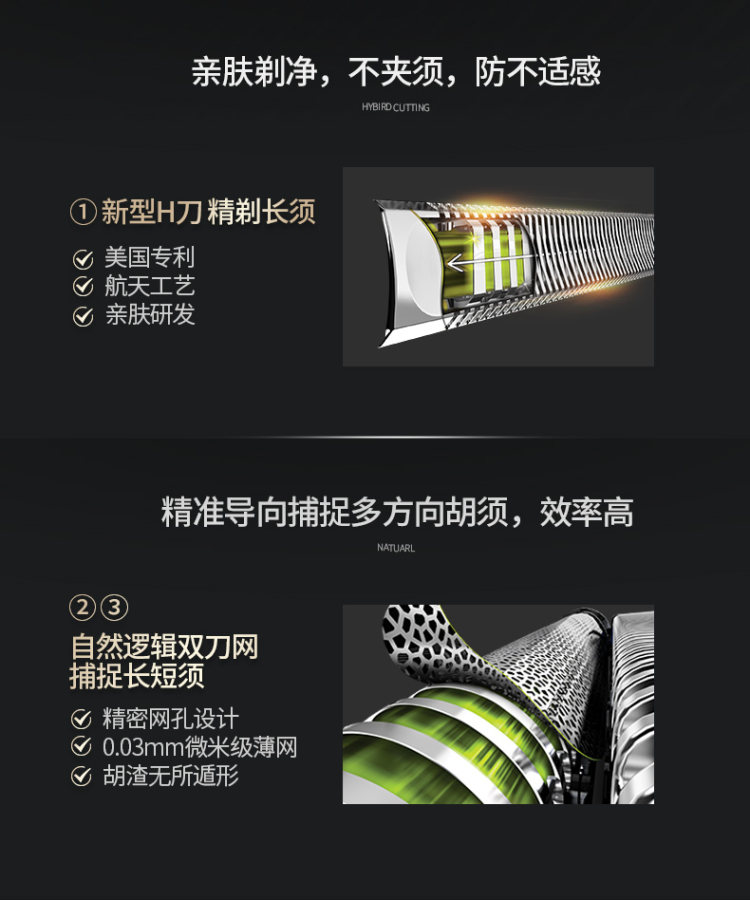 美国 雷明登 Remington 剃须刀 全身水洗 80周年纪念款 图4