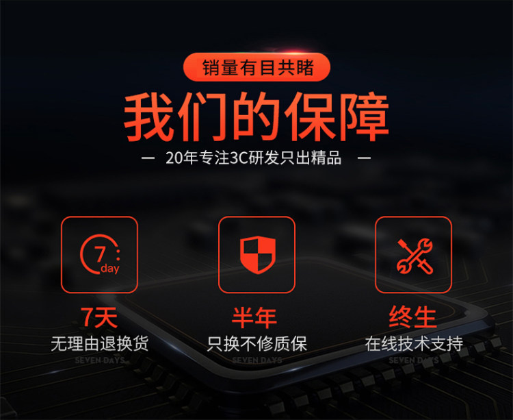 科普斯 有线键圆帽键盘 图4