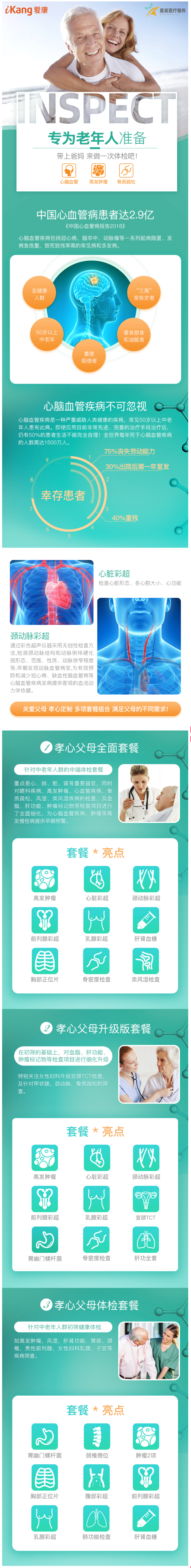 上市企业 爱康国宾 父母体检套餐 检查肿瘤/内脏 图1
