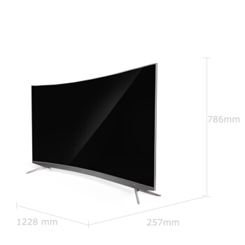 TCL 55Q960C 55英寸 4K 量子点 曲面液晶电视 图2