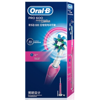 Oral-B 欧乐-B D16.523U 600 3D智能电动牙刷 *2件 +凑单品 图4