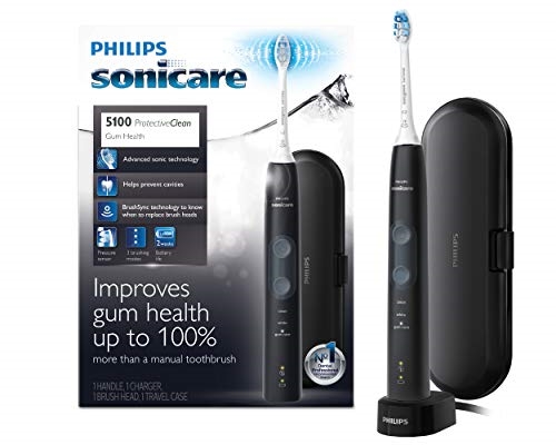 PHILIPS 飞利浦 Sonicare ProtectiveClean 5100 HX6850/60 电动牙刷 图1