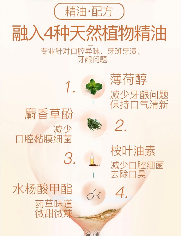 天猫超市 李施德林 漱口水组合 500ml*2瓶 清新口气 减少牙菌斑 图6