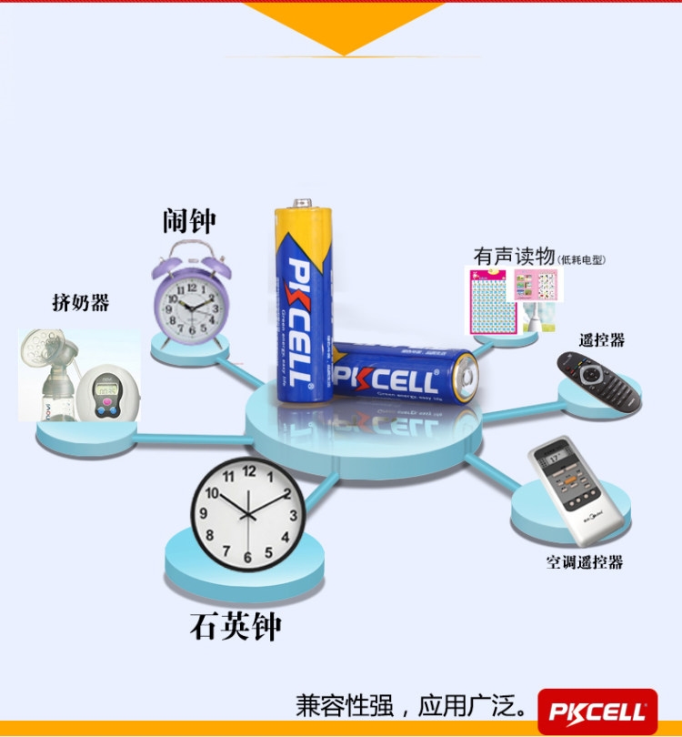 pkcel 比苛 碳性电池5号7号 共40节 4.9高分 图2