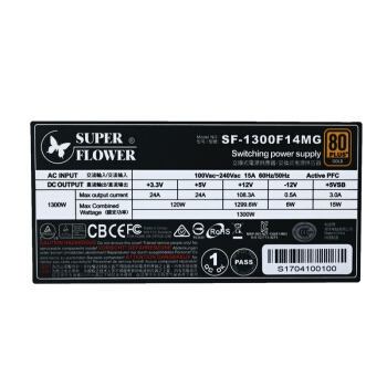 SUPER FLOWER 振华 额定1300W LEADEX G 1300 电源 图5
