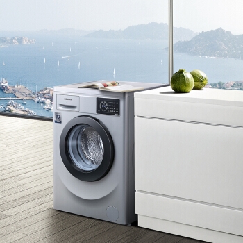 18日0点: SIEMENS 西门子 XQG80-WM12L2E88W 8公斤 变频 滚筒洗衣机 图1