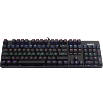 PHILIPS 飞利浦 SPK8401BHM 机械键盘 国产黑轴 图2