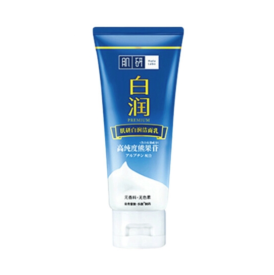 京东PLUS会员： Mentholatum 曼秀雷敦 肌研白润洁面乳 100g 新版 *6件 图1