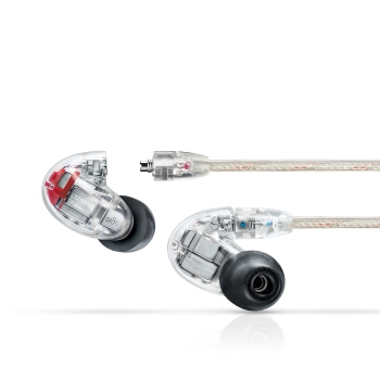 双11预售： Shure 舒尔 SE846-CL 四单元动铁HiFi耳机 透明色 图5