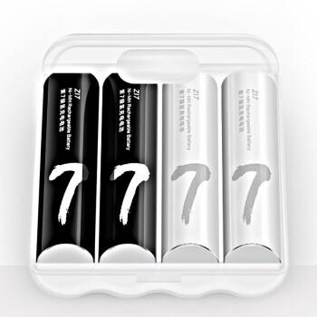 历史低价： ZMI 紫米 紫7镍氢 7号充电电池 4节 图1
