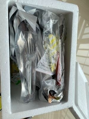 澳洲进口 霸气原切战斧牛排 5片  共1500g 图1