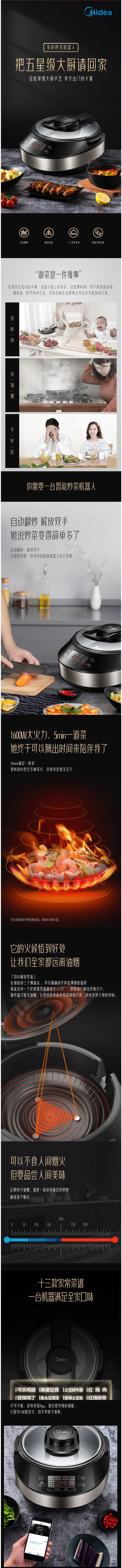 神价格 美的 PY16-S2 全自动多功能炒菜机 图1