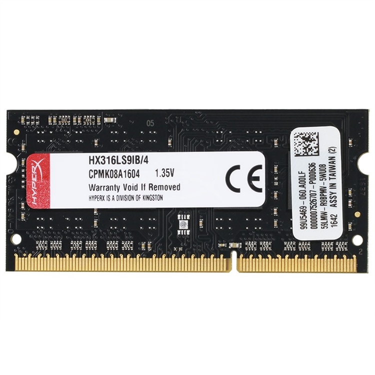 Kingston 金士顿 DDR3 1600 4GB 笔记本内存（低电压版） 图2