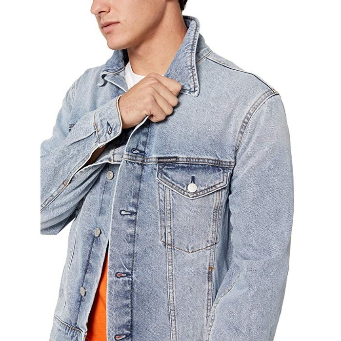 Calvin Klein JEANS 男式机车夹克 图2