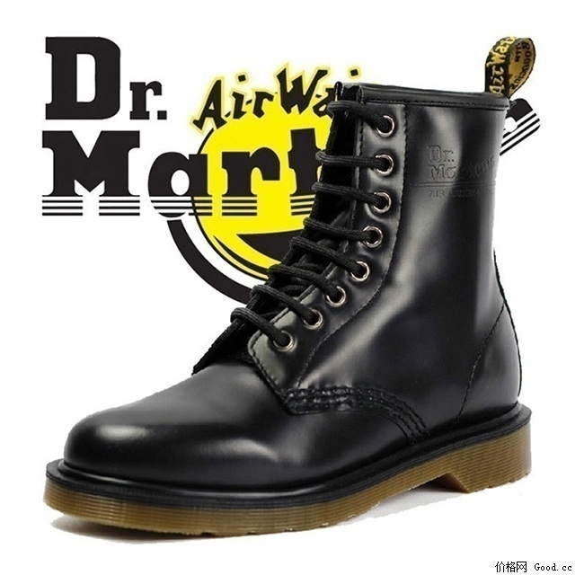 Dr. Martens 招牌款1460 硬皮 男女8孔马丁靴 图4