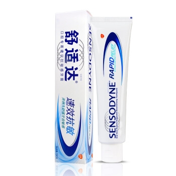 SENSODYNE 舒适达 劲速护理 抗敏感牙膏 180g *4件 图5