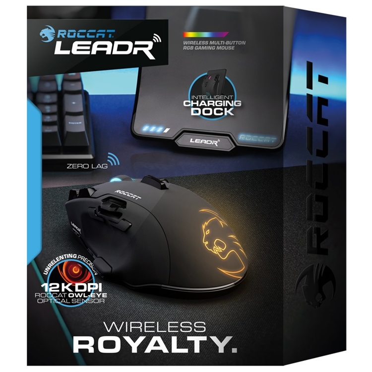 1日0点、双11预告: ROCCAT 冰豹 Leadr 钛鲨豹 RGB 无线鼠标 图5