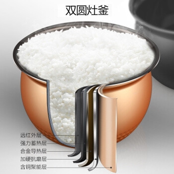 1日0点、双11预告： Midea 美的 YL50Easy601 电压力锅 4.8L 图3