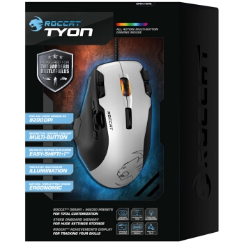 ROCCAT 冰豹 Tyon 钛鲨豹 激光游戏鼠标 白色 图5