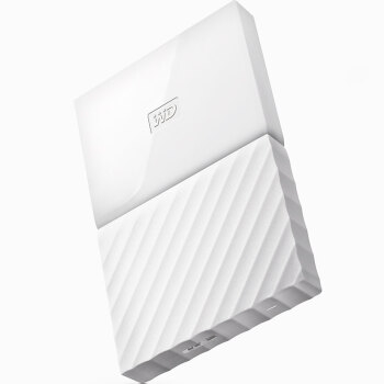 WD 西部数据 My Passport 2.5英寸 移动硬盘 1TB 闪耀白 图1