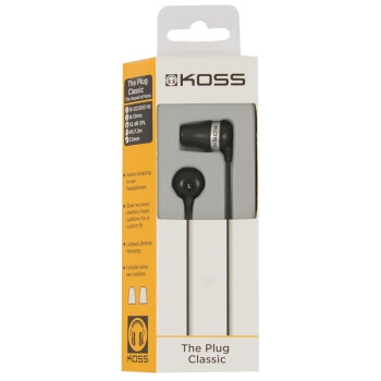 KOSS 高斯 THE PLUG CLASSIC 入耳式耳塞 黑色 图5