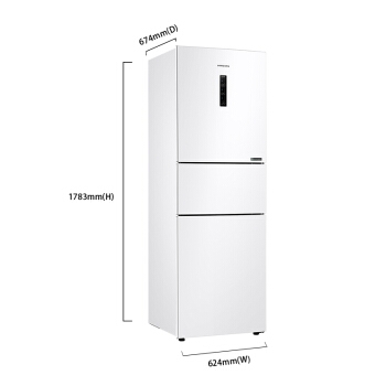SAMSUNG 三星 RB27KCFJ0WW/SC 三门冰箱 280升 图2