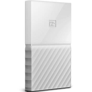WD 西部数据 My Passport 2.5英寸 移动硬盘 1TB 闪耀白 图2