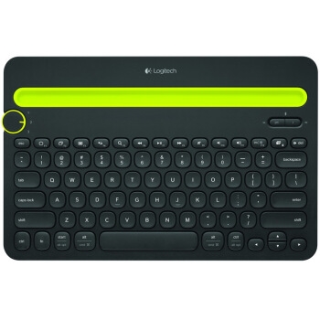 历史低价： Logitech 罗技 K480 多设备蓝牙键盘 平板电脑键盘 黑色 图1
