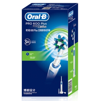 历史低价: Oral-B 欧乐-B Pro 600 Plus 电动牙刷 *2件 +凑单品 图5