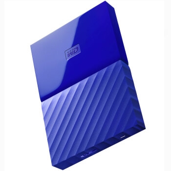WD 西部数据 My Passport 2.5英寸 移动硬盘 4TB 贵族蓝 图1