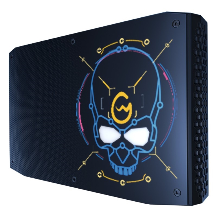 intel 英特尔 冥王峡谷 Tencent WeGame定制版 迷你电脑（i7-8809G、RX Vega M GH、8GB、512GB） 图1