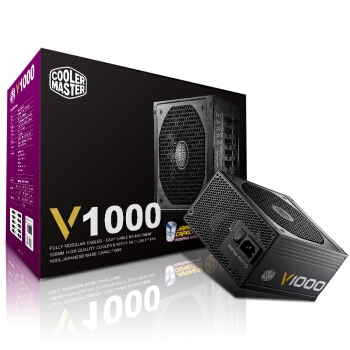 COOLERMASTER 酷冷至尊 额定1000W V1000 电脑电源 图1