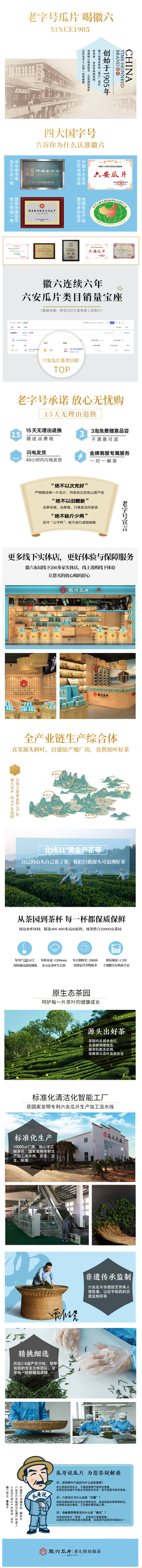 中华老字号 徽六 太平猴魁 250g 图3