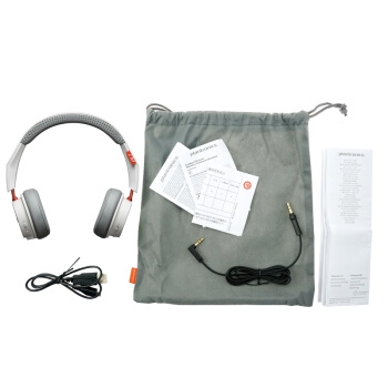 plantronics 缤特力 BackBeat 505 头戴式蓝牙耳机 白灰色 图5