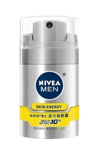京东PLUS会员： NIVEA 妮维雅 Q10 男士活力劲肤露 50g *3件 图1