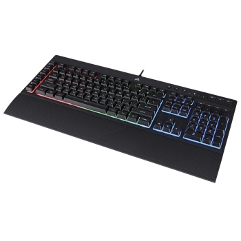 CORSAIR 美商海盗船 K55 RGB 黑色 多彩背光键盘 图2