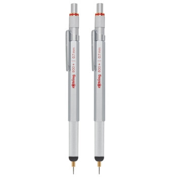 京东PLUS会员： ​rOtring 红环 800 自动铅笔 0.7mm HB 银色 *2件 图5