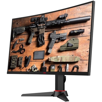 HKC 惠科 G271F 27英寸 VA曲面电竞显示器（144Hz、FreeSync、1800R、1ms） 图4