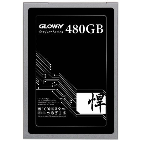 6点开始： GLOWAY 光威 悍将 SATA3 固态硬盘 480GB 图1