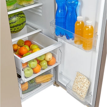 双11预告： Midea 美的 BCD-655WKPZM(E) 对开门冰箱 655升 图5