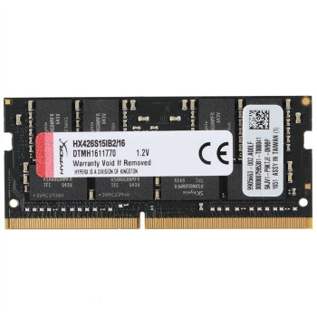 11日0点、双11预告： Kingston 金士顿 骇客神条 Impact系列 16GB DDR4 2666 笔记本内存 图4